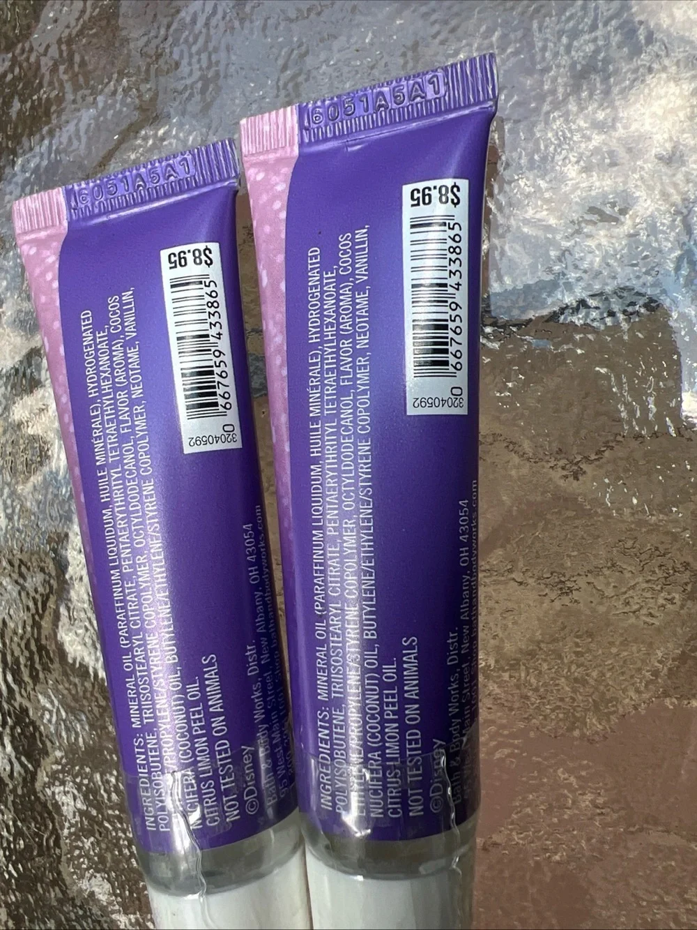 Bath & Body Works Disney Princess Rapunzel Lip Gloss 0.47 oz,Sealed Feminine|2x